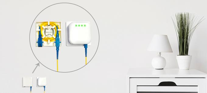 Mini ONU XPON Ontario 1GE Smart GPON ONU QF-XS101S per FTTH e FTTB redditizi e semplici