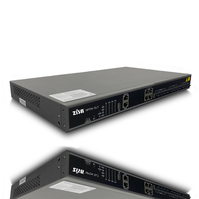 Linea ottica terminale OP1608 della cassetta del collegamento in salita del dispositivo 4GE del porto del CE 10G SFP+ Olt Gpon 8