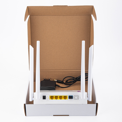 Dispositivo di rete a fibra ottica del separatore del router del modem 4ge 11ac Xpon Onu Wifi